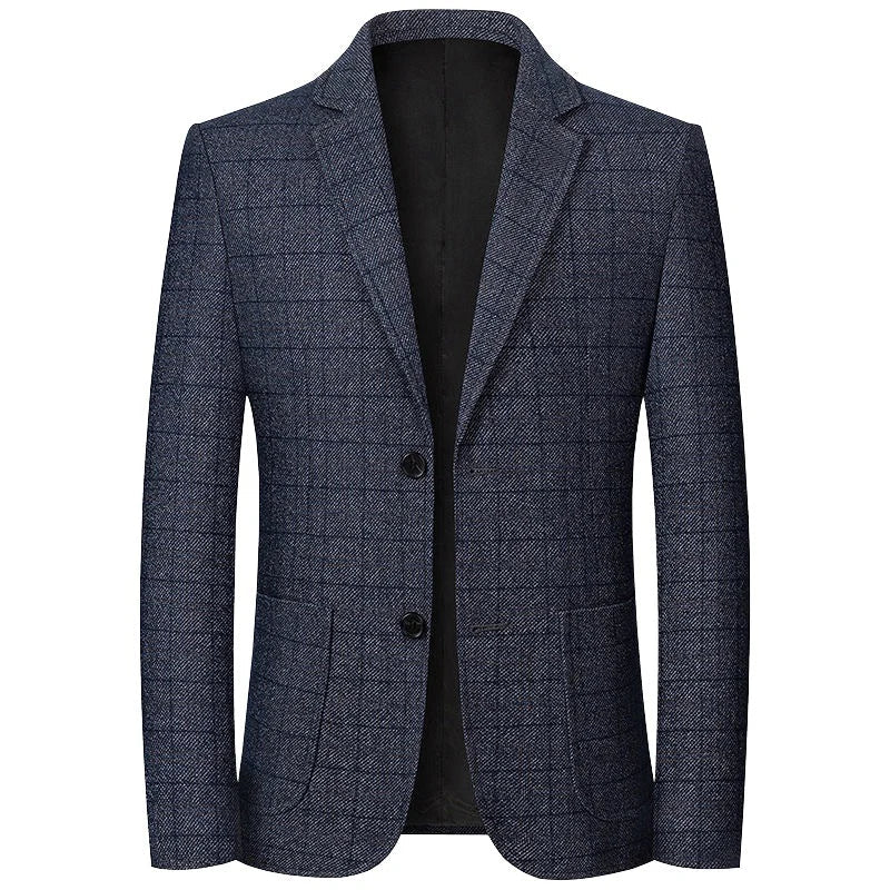 Brand 2026 Spring Blazers Para Men Retro Autumn Single Breasted Suits Blazer Mens Fashion Blazers Suits for Mens Luxury