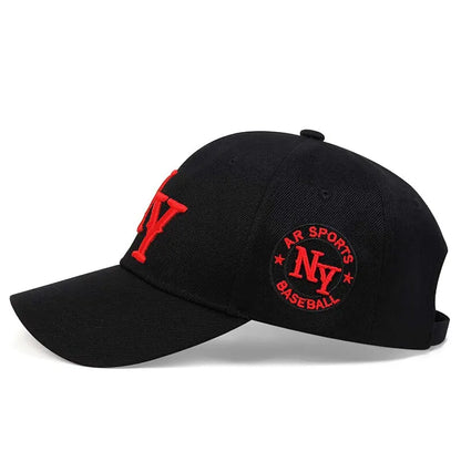 Fashion Letter Embroidery Hip Hop Hats Outdoor Adjustable Casual Baseball Caps Sunscreen Hat