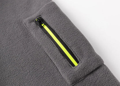 2025 Honda HRC Logo Autumn and Winter Fashion Stand-up Collar Half-zip Long-sleeved Sports Shirt Thickened Men's Casual Tops