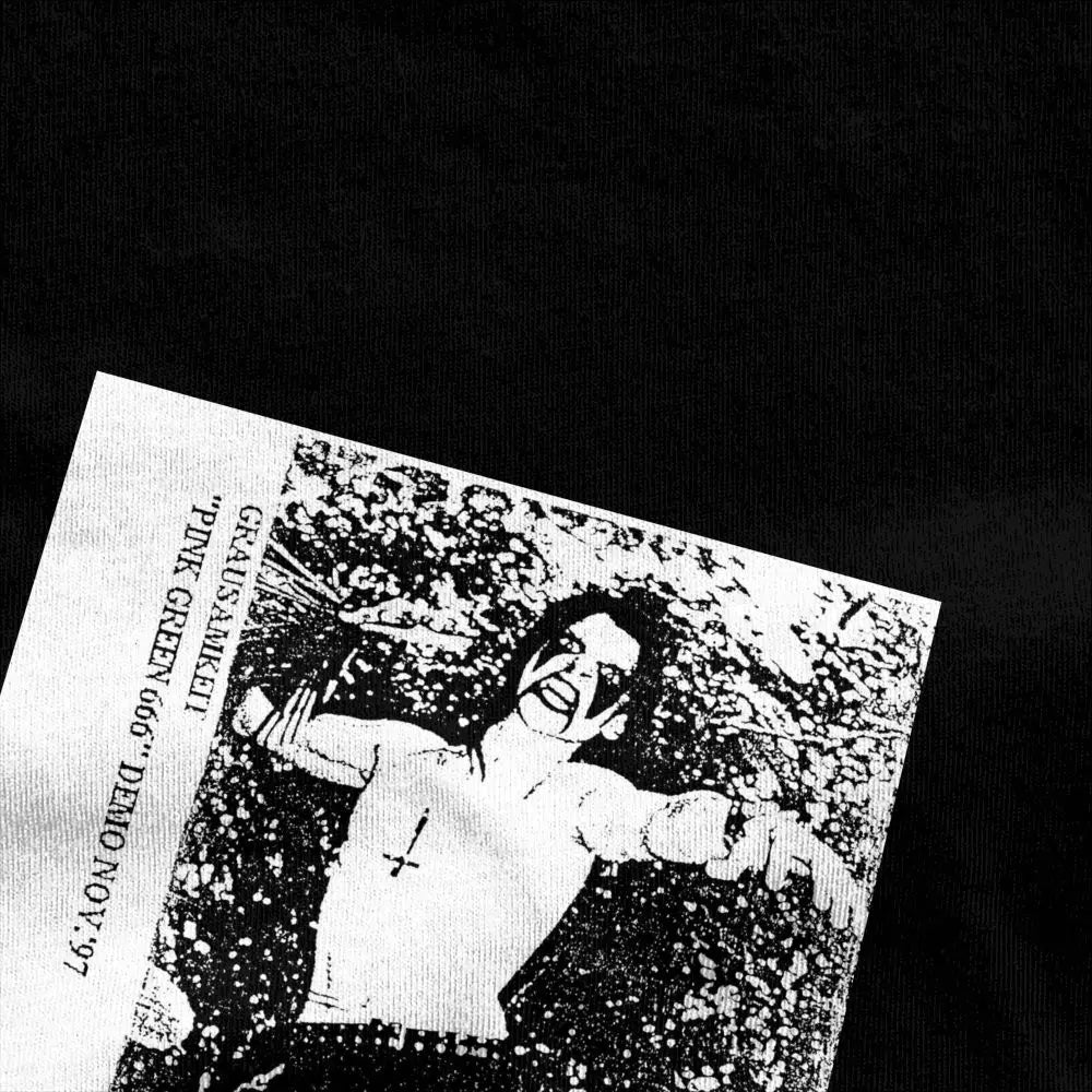 Men Women T-Shirt Grausamkeit Music Black Metal Gothic T Shirts Popular Summer Tee Shirt Funny Casual 100 Cotton Tops Plus Size