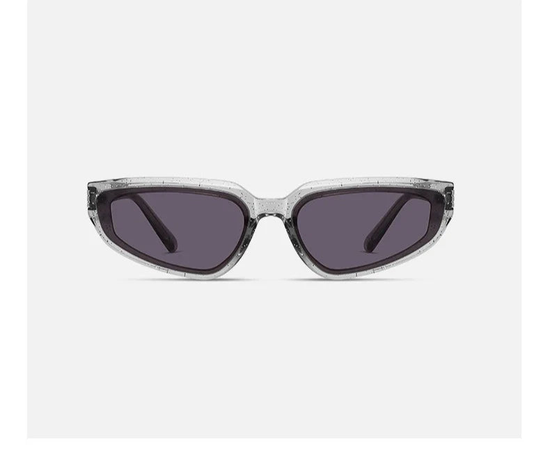 Ultra Light Personality Acetate Man Cat Eye Sunglasses Small Size Brand Designer Fashion Retro Women Decoration Sun Shades UV400