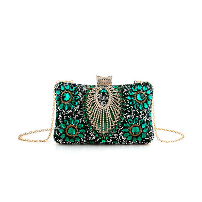 Tassel Women Evening Bags Diamonds Small Day Clutch Luxury New Chain Shoulder Handbags For Party Holder Purse