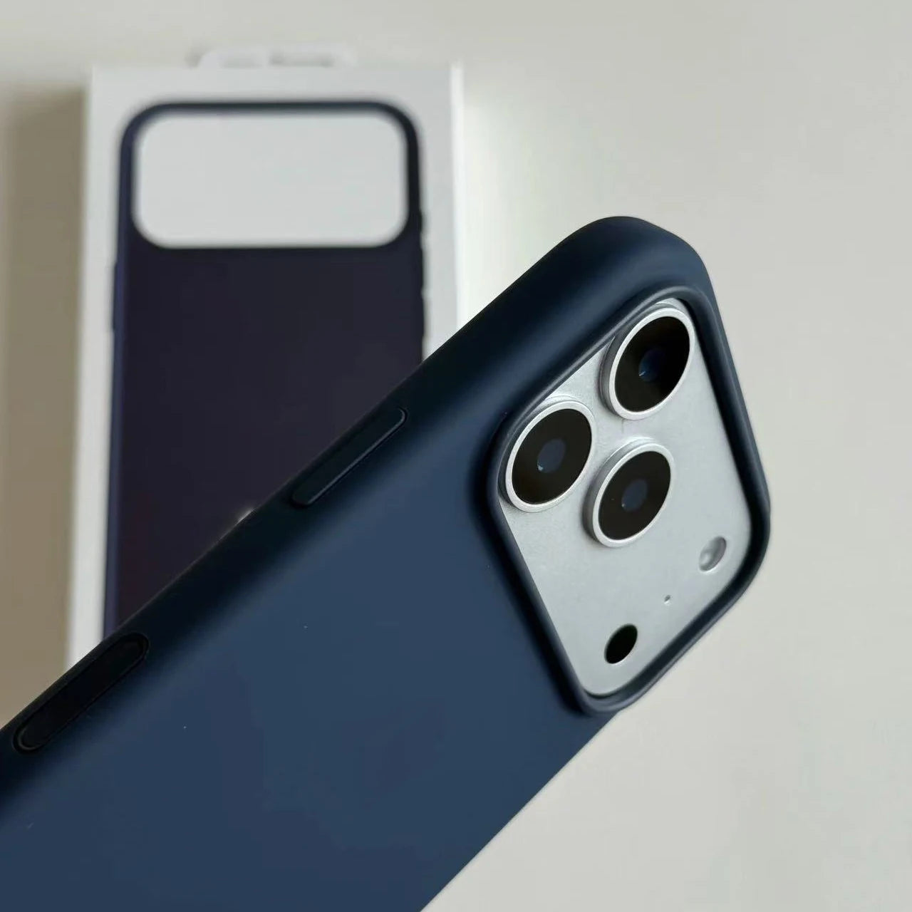 Official with Animation AI Camera Control for IPhone 17 Pro Max Air Liquid Silicone Magnetic Case for Magsafe Wireless Charging