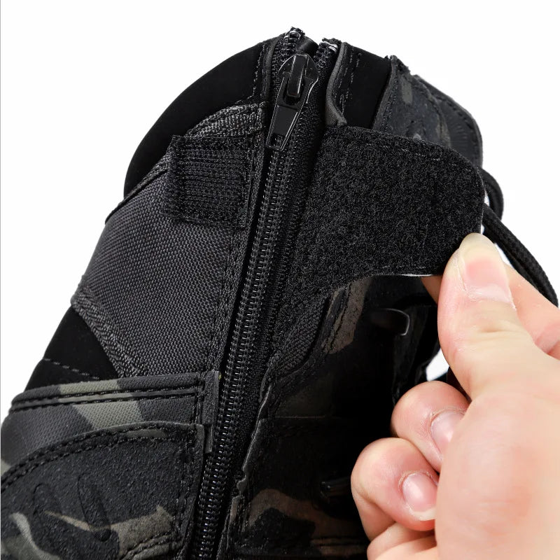 Men's Boots 2026 New Combat Shoes For Men Outdoor Sport Climb Mountains Cross Country Men Sneakers sapatos masculinos