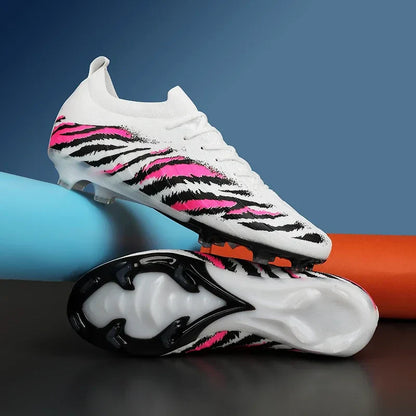 New Men Football Boots Sport Ultralight Non-Slip Outdoor Adult Cleats Match Unisex Soccer Shoes Comfortable Grass High-quality