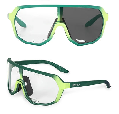 Photochromic Sports Sunglasses Cycling Glasses for Men Mountain MTB Bike Road Bicycle Cycle Goggles UV400 Women Driving