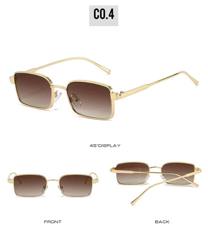 Small Square Sunglasses Women 2026 Vintage Fashion Glasses Retro Sunglass Men Vacation Gafas De Sol Hombre Lunette Soleil Femme