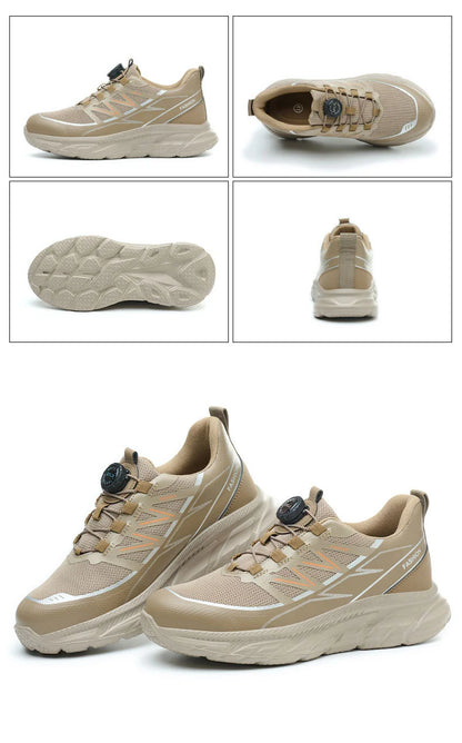Comfortable lightweight work shoes for men Waterproof non-slip safety shoes Anti Puncture Steel Toe Sneakers Protective Shoes
