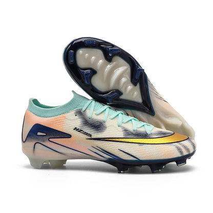 New Men Football Boots Ultralight Soccer Shoes Cleats Long Spikes Match Breathable Indoor Sneakers Training Drop Shipping