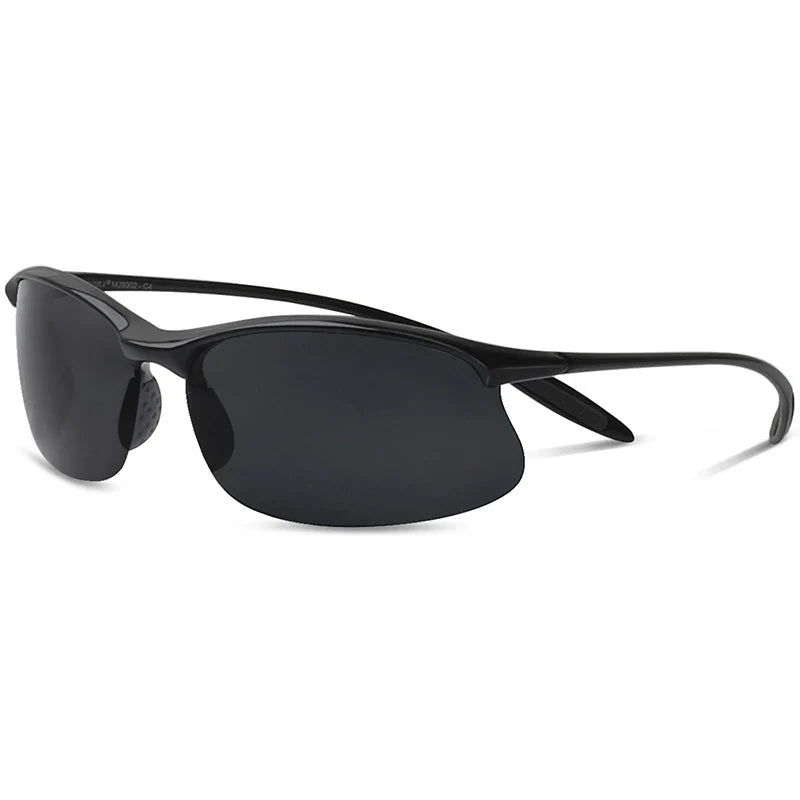Polarized Sports Sunglasses for Men Women Tr90 Unbreakable Frame for Running Fishing Baseball Driving MJ8002