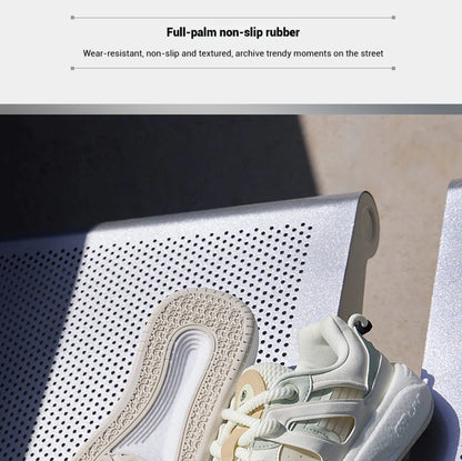 Men's Board Shoes Rebound Versatile Anti-slip Thick-soled Casual Wear-resistant Male Sneakers 672536610