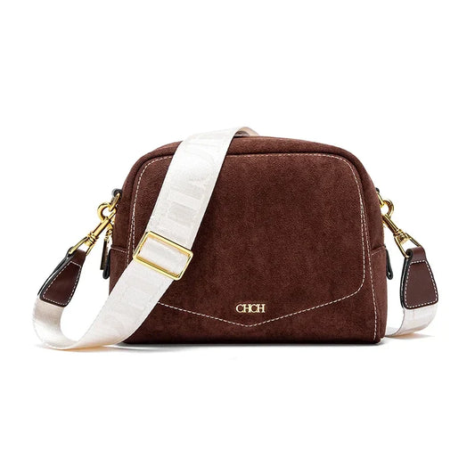 Classic Style Fashion Retro Women's Crossbody Bag Autumn and Winter New Women's Shoulder Bag Pure Colour Simple Fine Workmanship