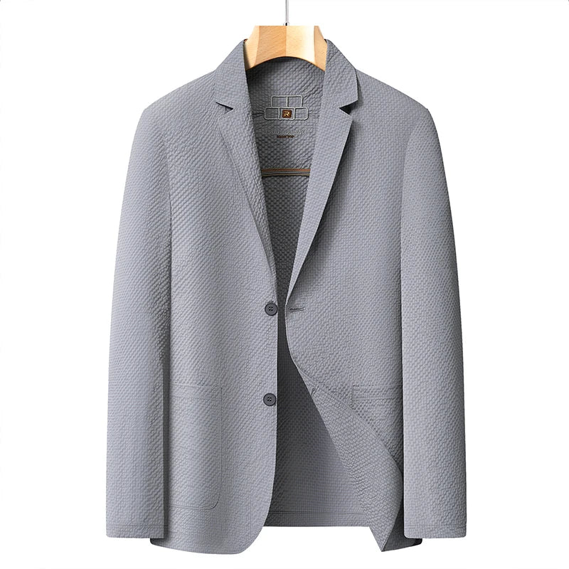 Summer new style suit jacket - Men's fashionable lightweight breathable quick-drying coat with sun protection fabric
