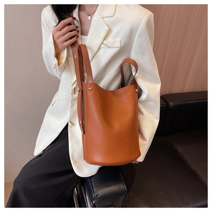 Fashion Trending Brand Luxury Designer Women Bags Female Handbags Solid Bucket Bag For Women 2026 Crossbody Shoulder Bags Totes