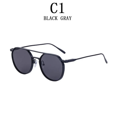 Vintage Punk Sunglasses For Men 2023 Retro Oval Steampunk Round Shades Luxury Lunette De Soleil Homme Gafas De Sol Hombre Lentes