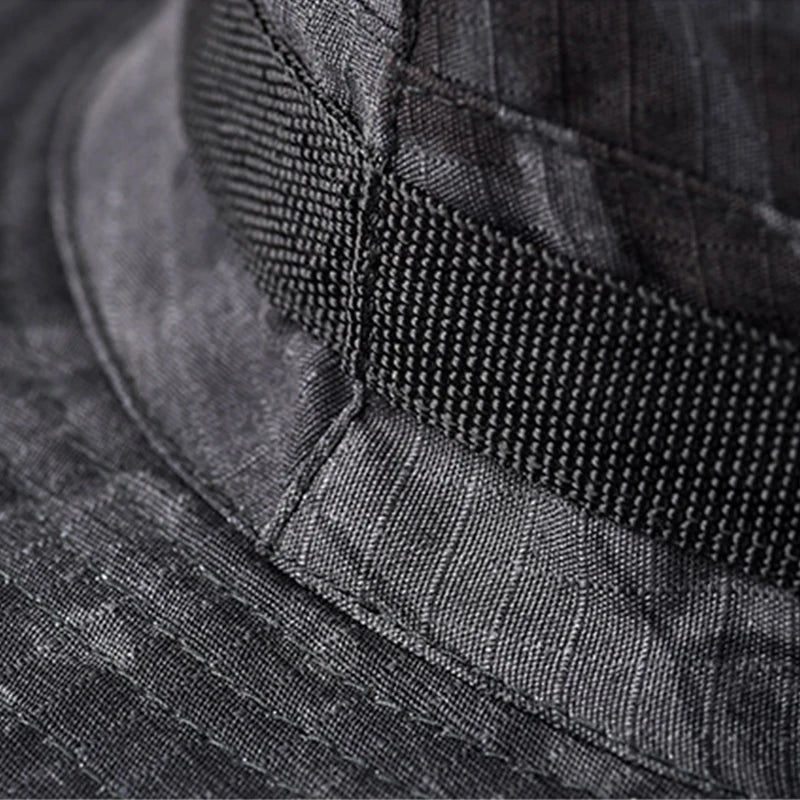 Breathable  Boonie Hat Sun Protection Cap UPF50+ UV Wide Brim Outdoor Hat Foldable Lightweight Fishing Camping Beach Hat