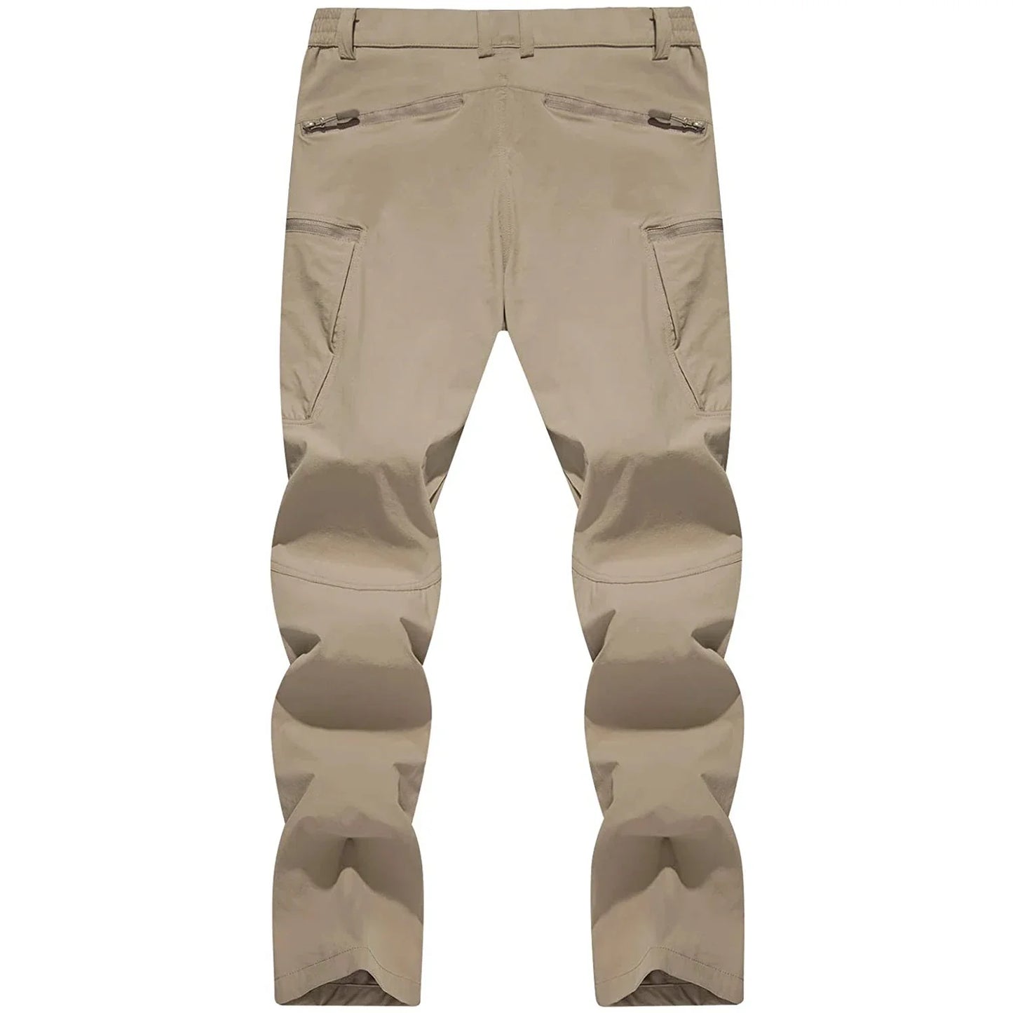 Summer Lightweight Trousers Mens Fishing Pants Outdoor Hiking Nylon Quick Dry Pockets Cargo Pants Casual Work Trousers