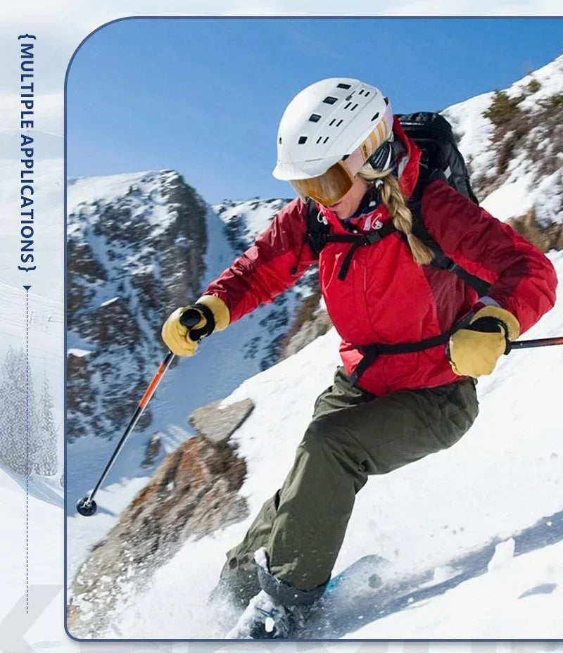Photochromic Ski Goggles Magnetic Anti-Fog Lenses UV400 Protection Men Women Ski Goggles Snow Sunglasses Sports Eyewear