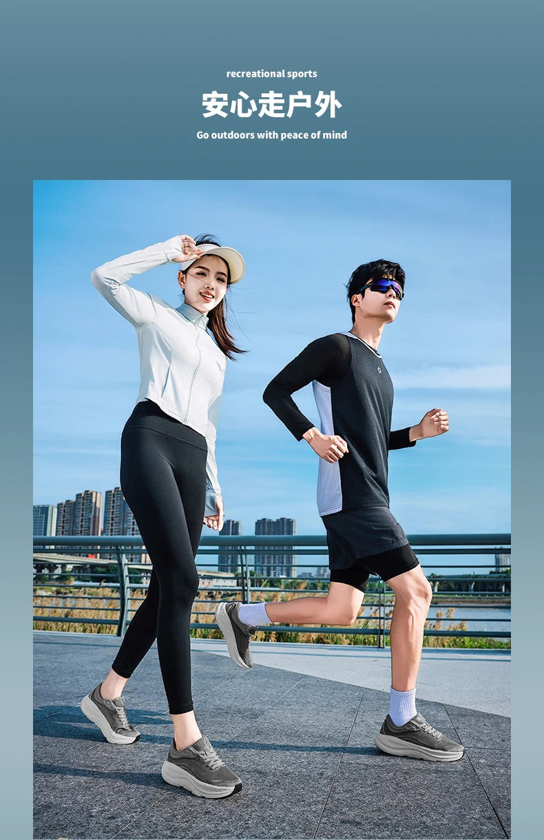 Fashionable Casual Men's Sneakers Non-Slip Wear-Resistant Air Cushion Sneakers Outdoor Lightweight Breathable Mesh Running Shoes