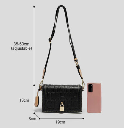 Crossbody Bag 2024 New Purple Magnetic Flip Cover Commuter Women's Bag Wallet