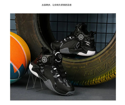 High-Quality Breathable Casual Basketball Shoes for Boys Fashionable Children's Footwear for Comfort And Style