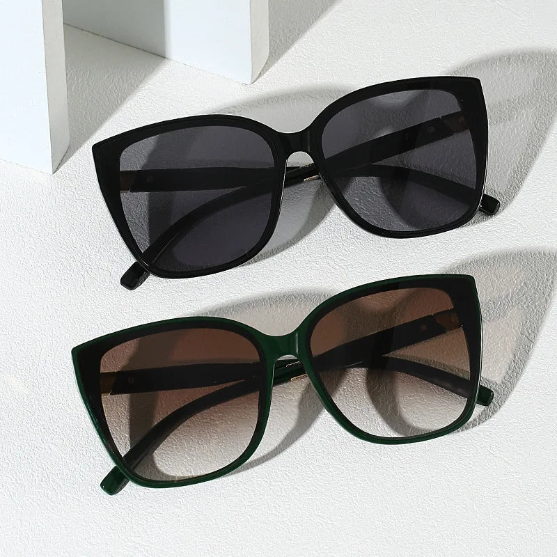 Trendy CAT EYE Sunglasses for women men UV400 Unisex Outdoor Eyewear with UV Protection Fashionable