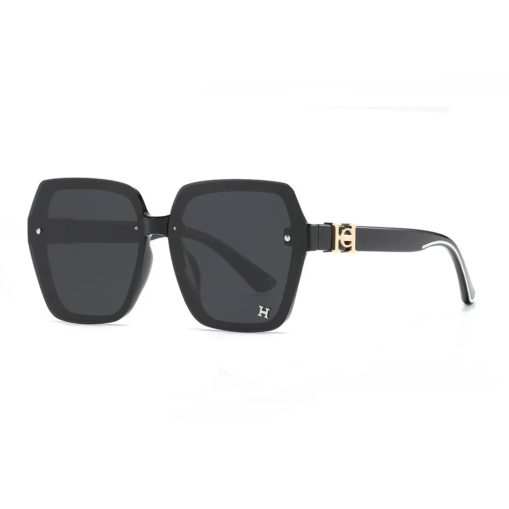 Polygon High Quality Sun Glasses Women New 2025 Fashion UV400 Anti UV400 Driving Vintage Girls Sunglasses Lentes De Sol Mujer