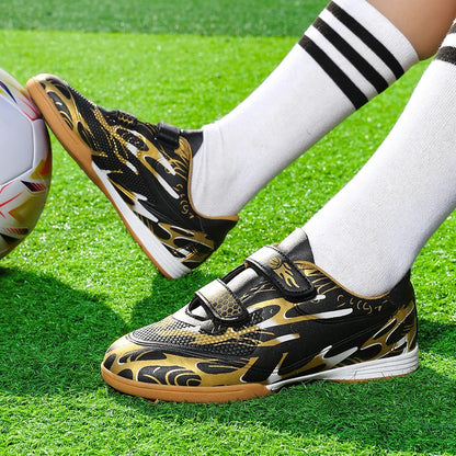 New Men Kids Match Grass Boys Professional Soccer Shoes Football Boots Ultralight Cleats Non-Slip Training Shoes Drop Shipping