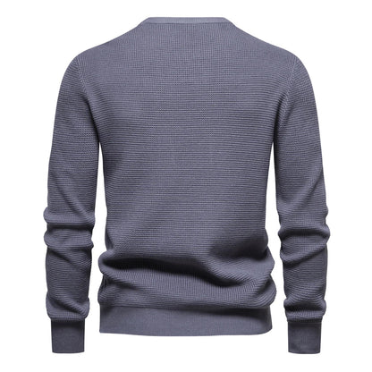 Fashion Stripe Youth Sweater for Men Casual Pullover Quality Knitted Sweater Male Winter Long Sleeved