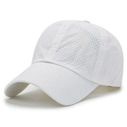 Mesh Quick Dry Cap Men Running Sports Baseball Cap Women Golf Tennis Cap Outdoor Jogging Breathable Sun Hat