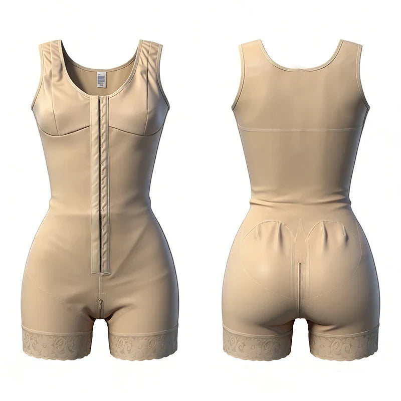 Full Body Bodysuits Shapewear Fajas Colombian Compression Girdle Corrective Underwear Tummy Control Shaper Butt Lift Slim Corset