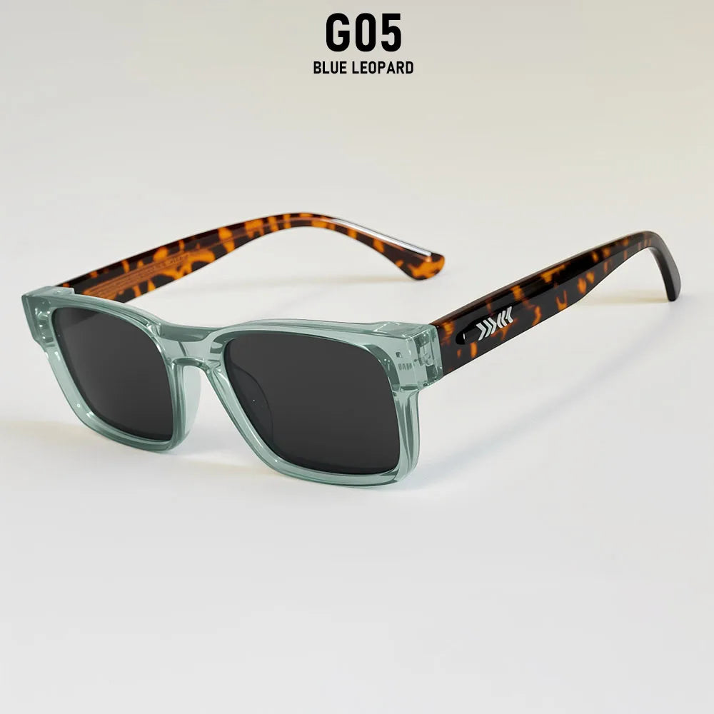 2026 Square Sunglass Men Luxury Vintage Polarized Sunglasses Women Trendy New Fashion Glasses Gafas De Sol Polarizadas Zonnebril