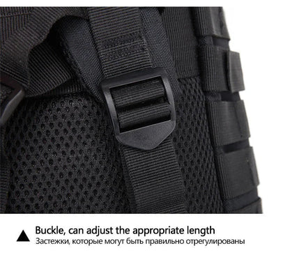 30/45L Man Tactical Backpacks HkingTraveling Bags Survival Outdoor 3P Assault Pack EDC Molle Pack For Trekking Hunting Bag