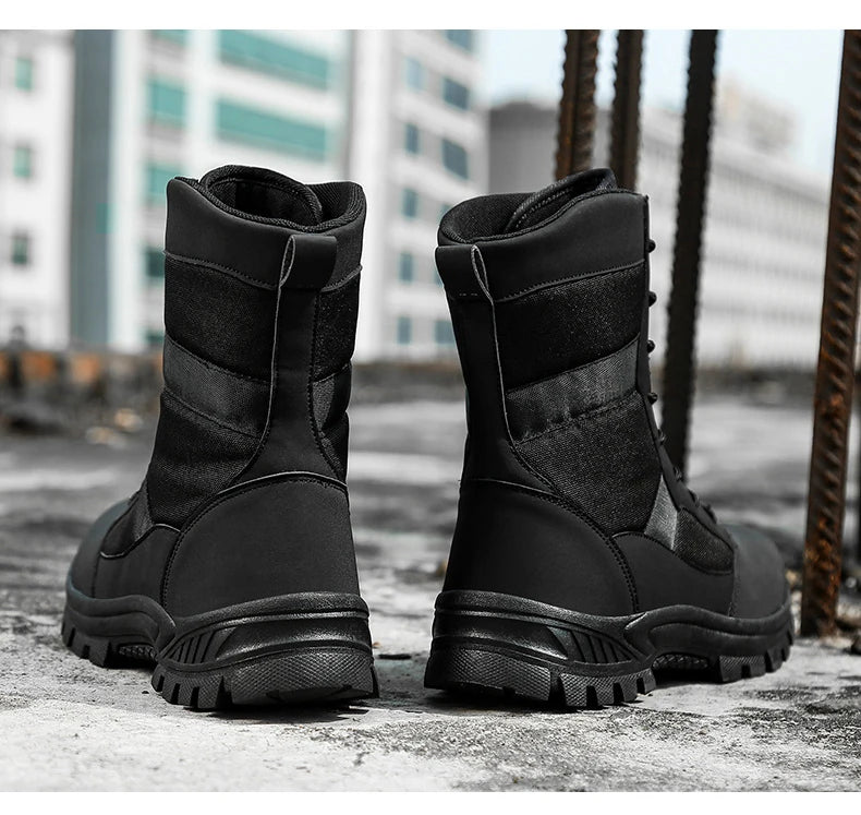 Men Tactical Boots Waterproof Hiking Shoes Brand Ankle Plus Climbing Shoes Size Boot Free Shipping Outdoor Casual