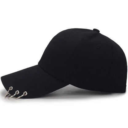 Spring And Summer New Light Plate Sunscreen Baseball Caps Men's And Women's Trend Hanging Ring Hats Casual Sun Hats Visor Hats