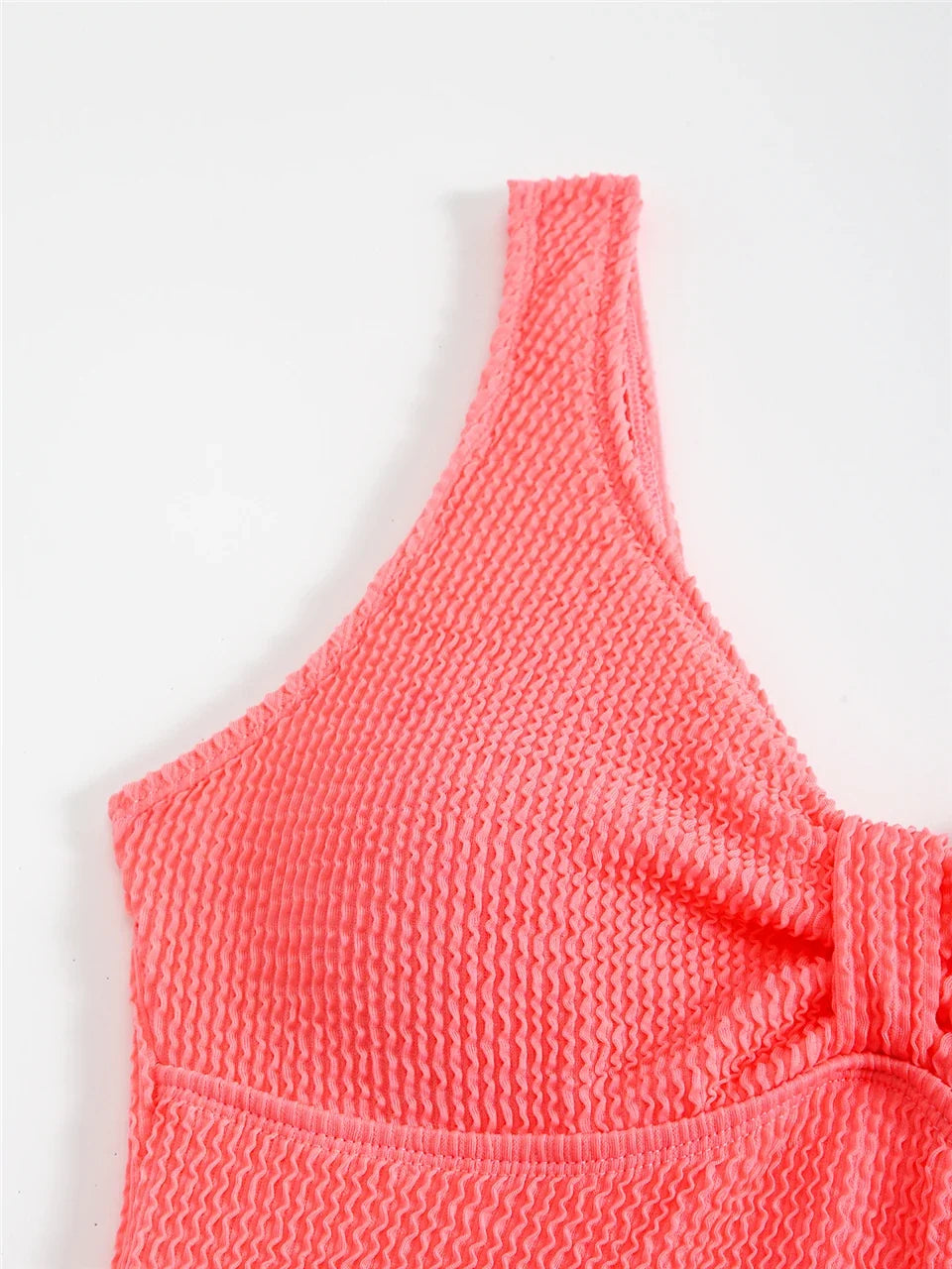 Slim V Neck Swimsuit Women 2025 New One Piece Vacation Swimwear Solid Bodysuit Female Bathers Swimming Monokini Summer Beachwear
