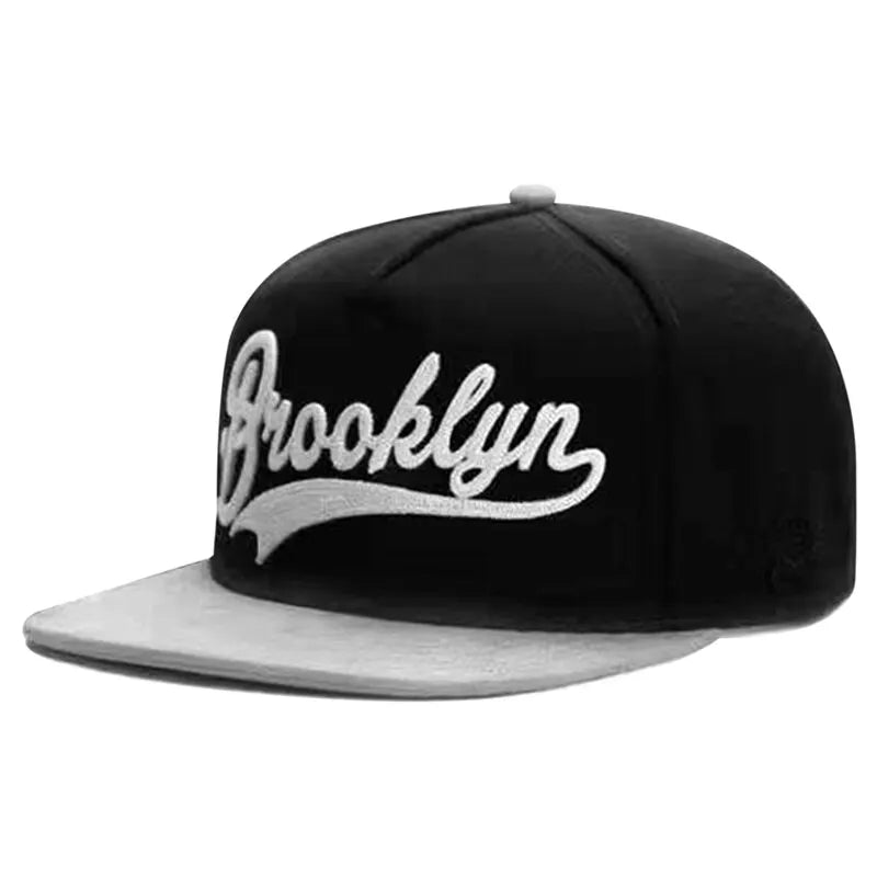 Unisex Brooklyn Embroidery Hip-hop Hats Outdoor Adjustable Casual Baseball Caps Sunscreen Hat