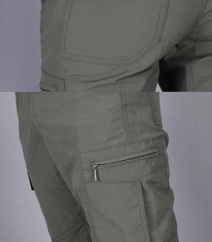 Asian Size Summer Cargo Pants Men Pants Streetwear Jogger Trekking Hiking Mountain Work Tourism Trousers