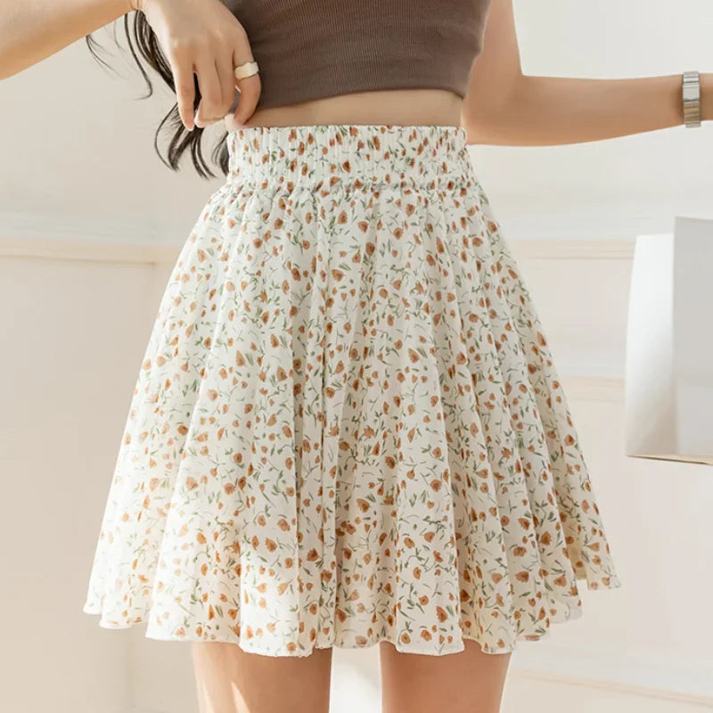 A Line Midi Female Skirts High Waist Women's Skirt Summer Luxury Elegant Stylish New In Premium Chic Cheap Offer Aesthetic Hot V