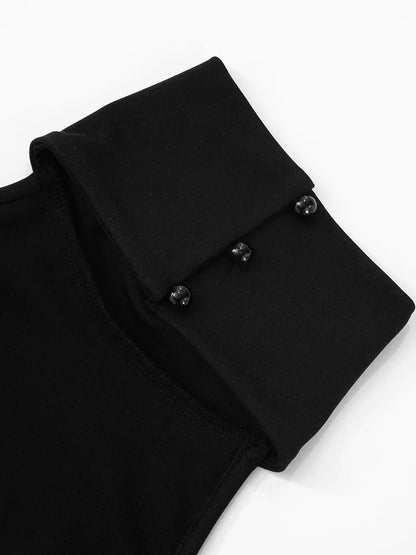 Ruffled Patchwork Sexy Rompers Female Patchwork Off-Shoulder High Waist Contrast Summer 2025 Women's Jumpsuit Bodysuits
