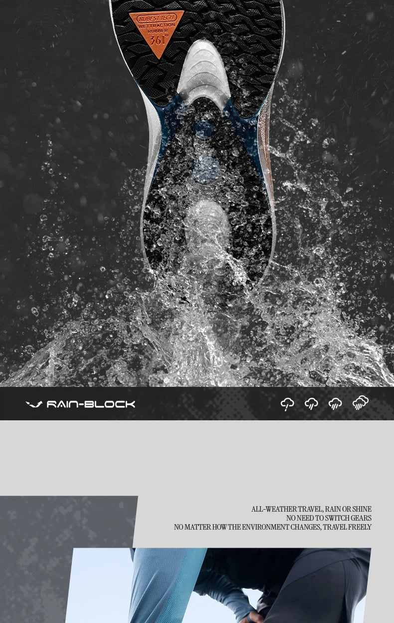 8.0 Men Running Shoe New Mesh Airy Grippy Water Repellent Shock-Absorbing Jogging Male Sneaker 672532226