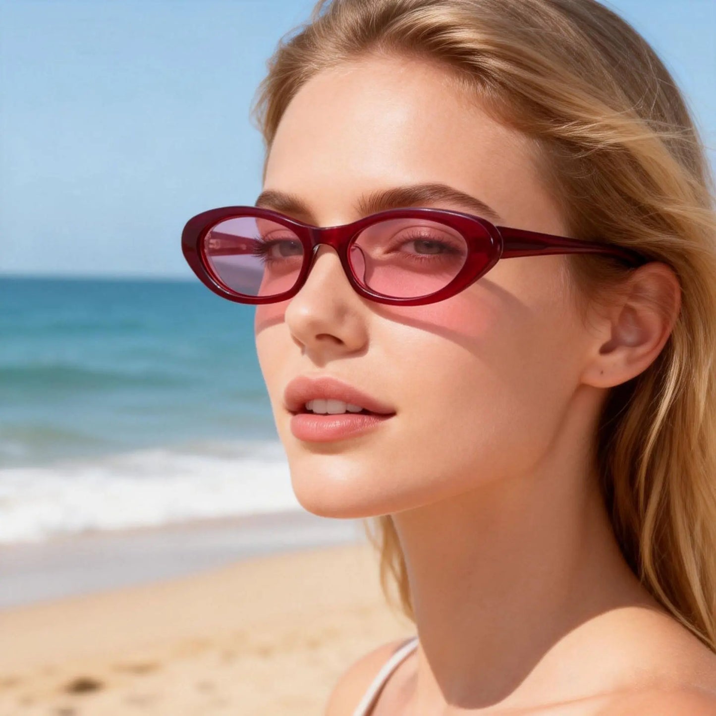 2026 Small Oval Sunglasses Women Vintage Design Sun Glasses Shades Female Sexy Retro Punk Men Sunglass Outdoor Trendy Eyewear