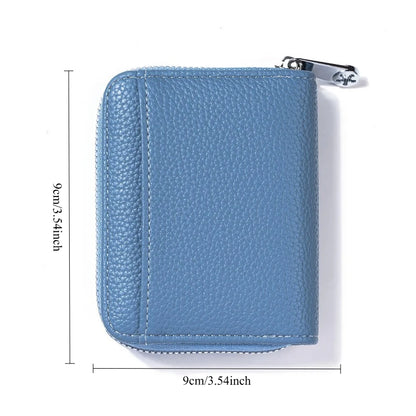 Nouveau porte-monnaie simple en cuir PU pour femmes et hommes, mini portefeuilles zippés, portable, avec plusieurs fentes pour pièces de monnaie, porte-cartes, petit portefeuille