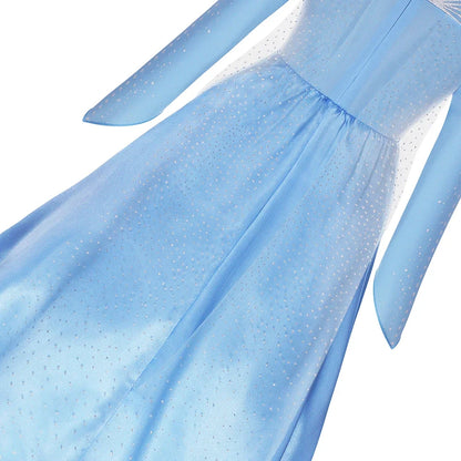 LED Light Elsa Dresses for Girls Costume Kids Cosplay Carnival Princess Children Gowns Clothing Party Dresses Outfits 2-10Yrs