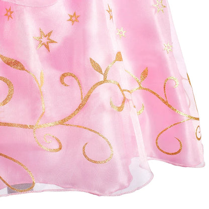 Kids Cinderella Dress Up Clothes Baby Girl Halloween Aurora Princess Dresses Child Birthday Party Little Rabbit Cosplay Costumes