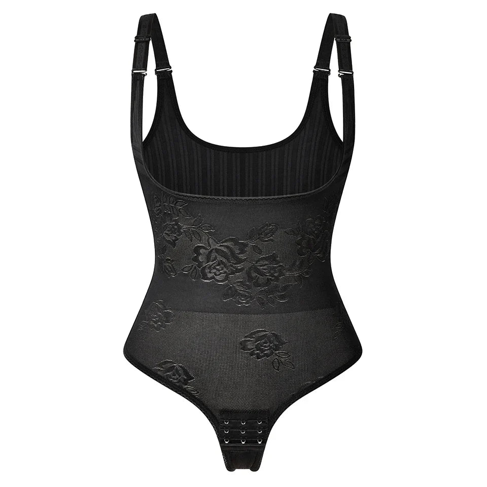 Women Shapewear Bodysuit New Tummy Control Shapewear Waist Trainer Thong Body Shaper Colombian Fajas Slimming Underwear