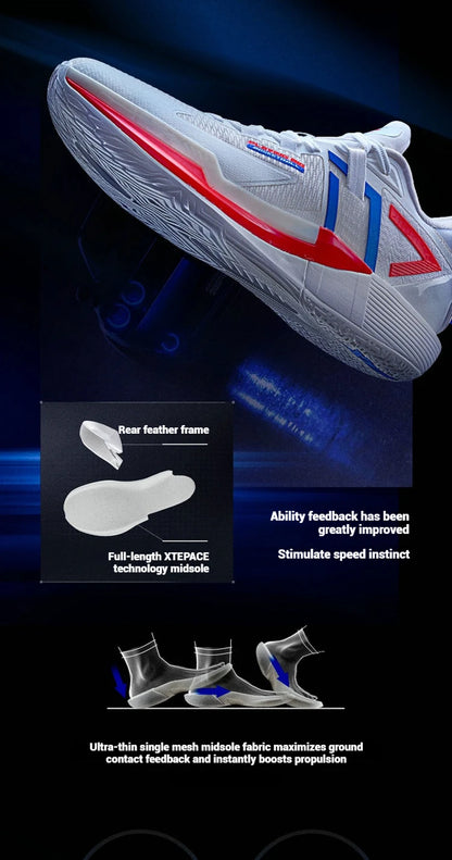 Men's Basketball Shoes 2025 Spring Rebound Breathable Men's Sports Shoes Marathon Carbon Sneakers 875219120003