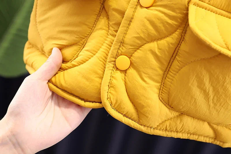 New Winter Baby Clothes Set Children Boys Thick Cotton Jacket Pants 2Pcs/Sets Infant Girls Clothing Toddler Coat Kids Tracksuits
