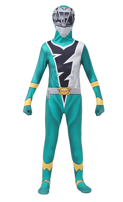 Anime Fancy Adult Kids Ranger Kishiryu Sentai Ryusoulger Cosplay Costume Jumpsuit Halloween Party Role Play Child Men Clothes