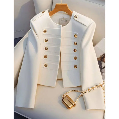 New Ladies Suit Jacket 2025 Spring Autumn Be All-match Fashion Female Blazer Coat Loose Korean Version Temperament Lady Overcoat